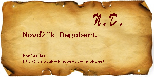 Novák Dagobert névjegykártya